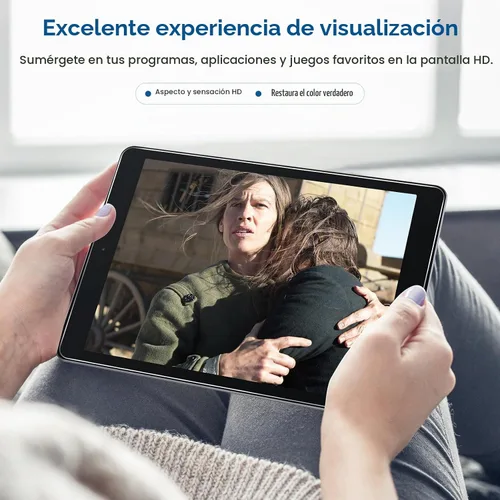 Vista 4 de SPARIN mica protectora para iPad Pro de 10.5 - Vidrio templado de doble protección, compatible con lápiz Apple, apto para funda, de borde redondo
