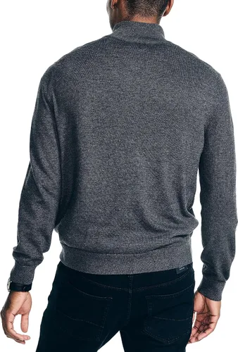 Vista 2 de Nautica Suéter Navtech con cremallera de un cuarto para hombre