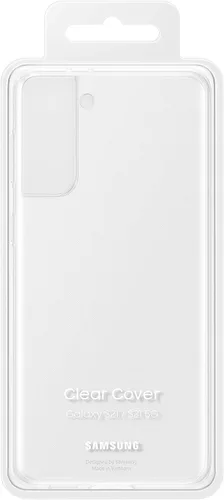 Vista 11 de Samsung Funda para Galaxy S21, cubierta trasera transparente (versión de EE. UU.)
