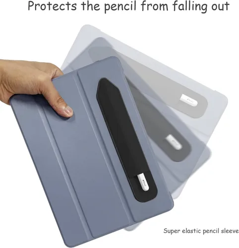 Vista 5 de YINVA Soporte para lápices compatible con Apple Pencil de 2ª generación y 1ª generación, fundas elásticas para lápices, accesorios de diseño