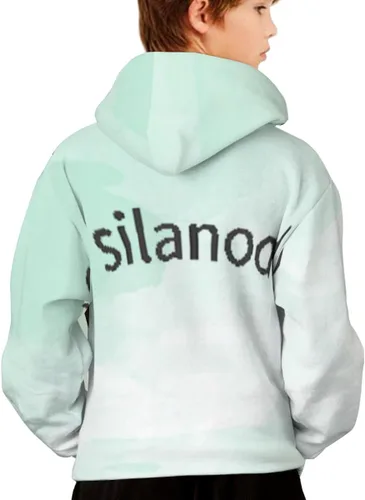 Vista 2 de silanod Sudadera con capucha de anime para adultos y jóvenes, con estampado 3D para hombre y mujer