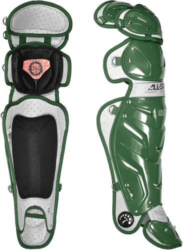 Vista 29 de All-Star Adult System 7 - Protector de piernas, recortado gris, corto de 15.5 pulgadas de longitud