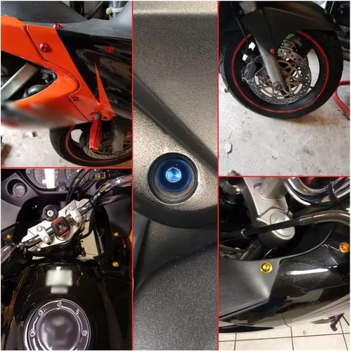 Vista 7 de Kits de carrocería para motocicleta, un juego de tornillos de carenado para Yamaha T-MAX 500 T-MAX 530 TMAX 500 TMAX 530 MT-01 MT-03 MT-07 MT-09 YZF