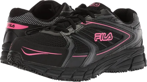 Vista 5 de Fila Memory Reckoning 8 - Tenis de correr para mujer con puntera de acero antideslizante