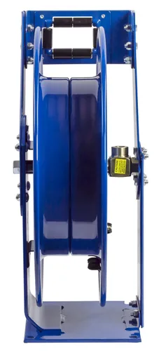 Vista 6 de Coxreels TSHL-N-650 Carrete de manguera con resorte de trabajo pesado Supreme Duty para aire/agua/aceite: 1" I.D., capacidad de manguera de 50