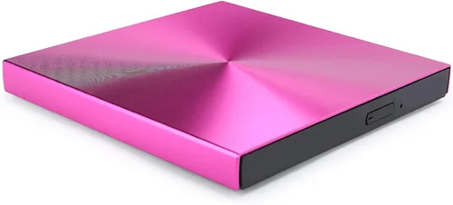 Vista 9 de Cuifati USB 3.0 Grabador externo de CD de DVD, reproductor de lector de aleación de aluminio, Plug and Play Slim Drive para PC Laptop Desktop