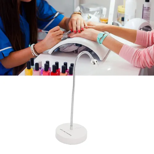 Vista 2 de Mini luz LED para uñas, lámpara de uñas de gel de curación flash para extensión de uñas, 3W - Luz para uñas, lámpara LED portátil de pegamento