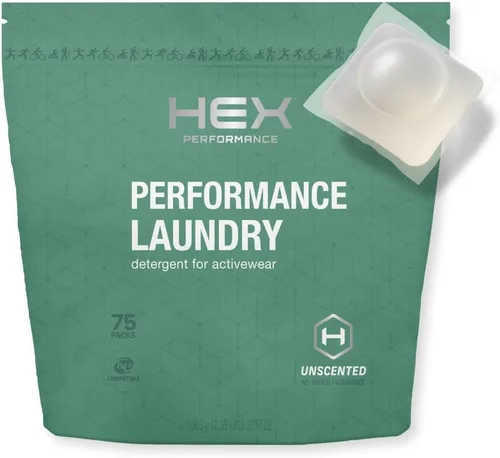 Vista 17 de HEX Performance Activewear - Detergente para ropa, aroma cítrico, 100 cargas