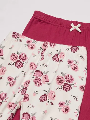 Vista 3 de Hudson Baby Baby Girls' Cotton Pants and Leggings