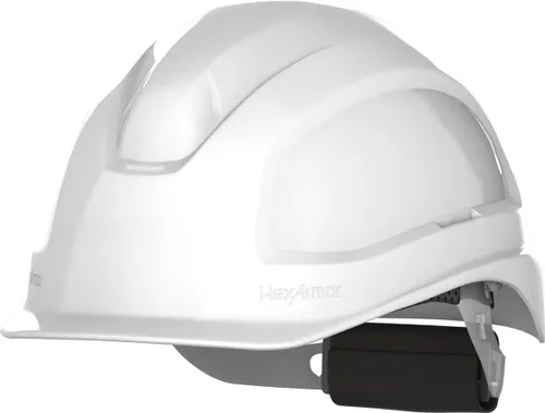 Vista 33 de HexArmor Casco de Seguridad Ceros® Casco Ceros® Duro Blanco