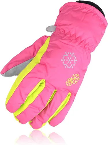 Vista 8 de AMYIPO - Guantes de invierno para niños y niñas, ideales para esquí, nieve, snowboard