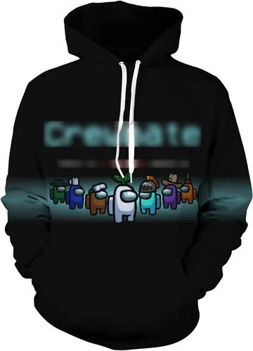 Vista 2 de Kids Games Sudadera con capucha impresa en 3D unisex