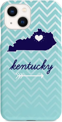 Vista 11 de Inspired Cases - Compatible con iPhone Xs Max - Funda protectora con textura 3D para Apple iPhone Xs Max - Kentucky Chevron Pattern State