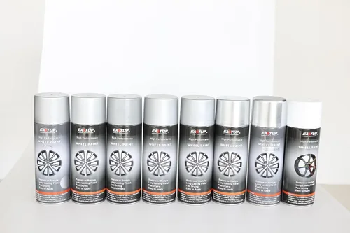 Vista 7 de EASTUP Pintura en aerosol de esmalte acrílico metálico de imitación de plata premium para ruedas - Acabado brillante, alta durabilidad, resistente