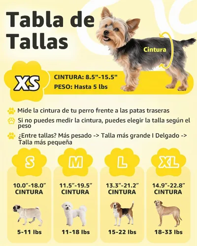 Vista 2 de Dono Pañales desechables para perros hembra, talla XS, 96