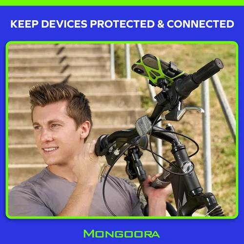 Vista 8 de Soporte para teléfono celular, para bicicleta, para todo tipo de Smartphone: iPhone 7 /7+, 6 /6+, 5s, 5, Samsung Galaxy S7 /S7 Edge, S6, S5, S4