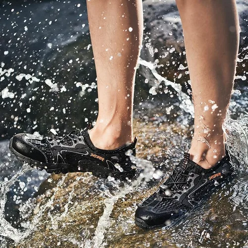 Vista 2 de SITAILE - Zapatos de agua para hombres y mujeres. Secado rápido. Para andar descalzo. Para gimnasia en el agua, natación, para el río. Zapatos