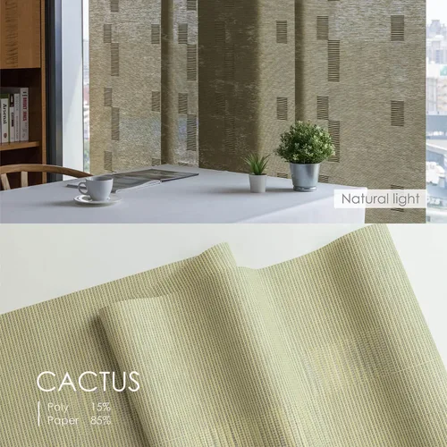 Vista 3 de GoDear Design - Persianas ajustables deslizantes para puertas de vidrio, cortinas verticales con panel de riel, puertas de armario, riel extensible