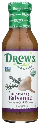 Vista 5 de Drew's - Aderezo para ensaladas totalmente natural y adobo de 10 minutos, Buttermilk Ranch, botella de 12 onzas