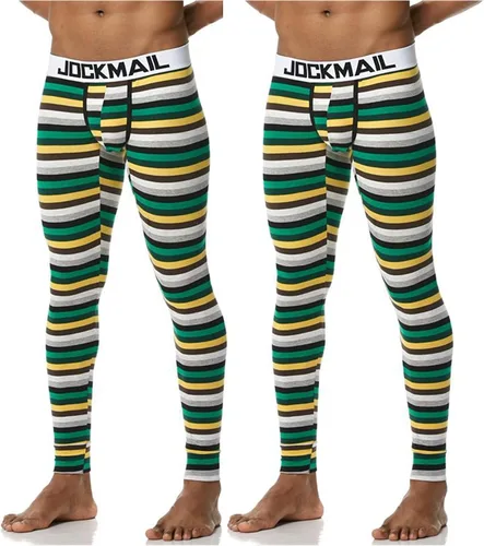 Vista 15 de JOCKMAIL Ropa interior térmica para hombre Pantalones Ropa interior de algodón para hombre Polainas térmicas Capa base Bottoms