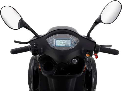 Vista 6 de Scooters de movilidad para personas mayores y adultos, capacidad de 500 libras - Carrito de movilidad eléctrico todo terreno de 800W - Scooter