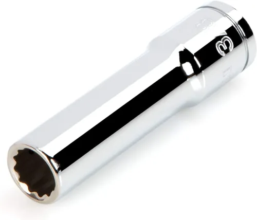 Vista 22 de TEKTON Unidad de 3/8 pulgadas x 1 pulgada de profundidad de 12 puntos de enchufe SHD13225