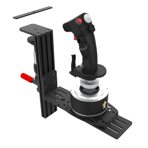 Vista 8 de Easyget 2 Set Joystick Desk Mount, Hotas Mount for Flight Sim Joystick, Throttle & Hotas Systems for Thrustmaster Hotas Warthog T16000M FCST-Flight
