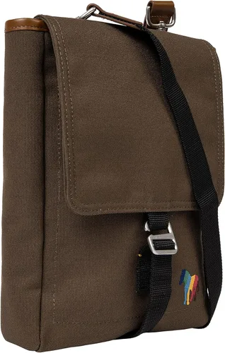Vista 2 de PS Paul Smith Zebra - Bolso cruzado para hombre, color caqui, Caqui