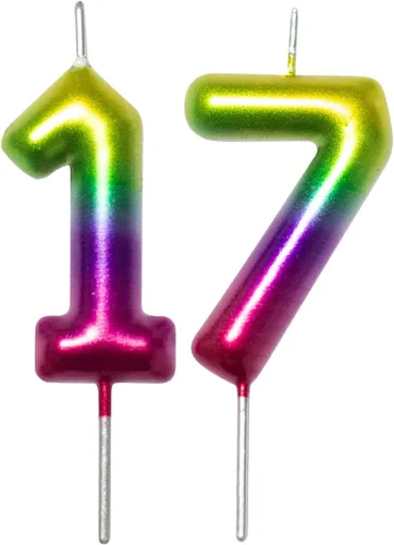 Vista 9 de DERVENTA Vela con números de 2.36 pulgadas, decoración perfecta para cumpleaños, brunch, postre, pastel, 1 pieza (número 0 rosa)