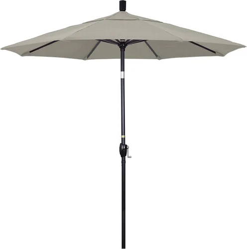Vista 29 de California Umbrella 7.5' paraguas redondo de aluminio del mercado, elevación de la manivela