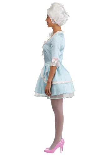 Vista 4 de Vestido de Disfraz Sexy de Marie Antoinette para Mujer Multicolor