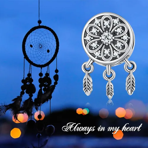 Vista 5 de LONAGO Abalorio de foto personalizado para pulsera de plata de ley personalizable, regalo para mujeres