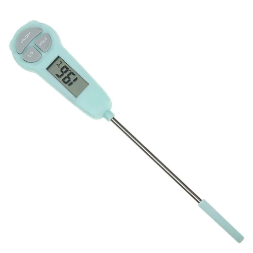Vista 10 de Termómetro de cocina digital Sonda de carne Termómetro portátil de lectura instantánea para alimentos con pantalla LCD para cocinar a la parrilla