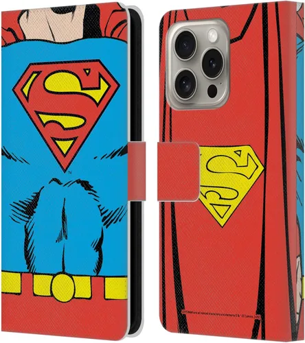 Vista 13 de Head Case Designs Funda de piel con licencia oficial de Superman DC Comics con logotipos negros y rojos compatible con Apple iPhone 11
