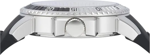 Vista 2 de Versus Versace Reloj Aberdeen de acero inoxidable para hombre 1772in correa VSPLO0119 plateado Aberdeen