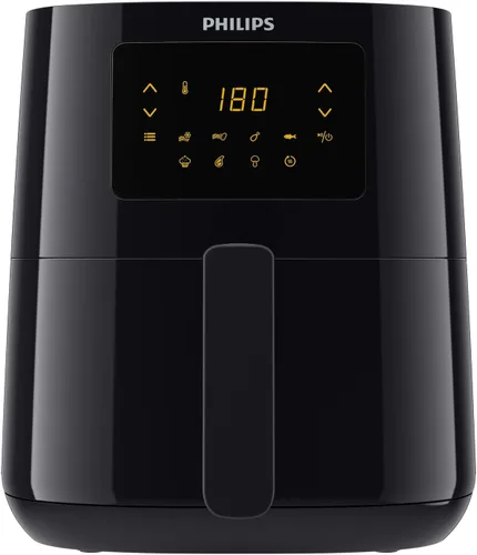 Vista 8 de Philips Essential Airfryer XL - Freidora digital de capacidad de 2.65 libras/6.2 litros con tecnología de aire rápido, diseño de estrella de mar