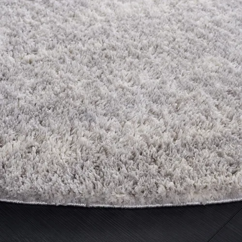 Vista 4 de SAFAVIEH Berber Shag Collection - Tapete para pasillo, 2 x 6 pies, color gris y marfil, diseño moderno, no desprende pelusa y de fácil cuidado, 1.2