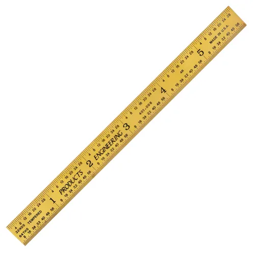 Vista 21 de Regla de maquinista de 6 pulgadas/150 mm, regla de 64 y mm Recubrimiento TiN rígido