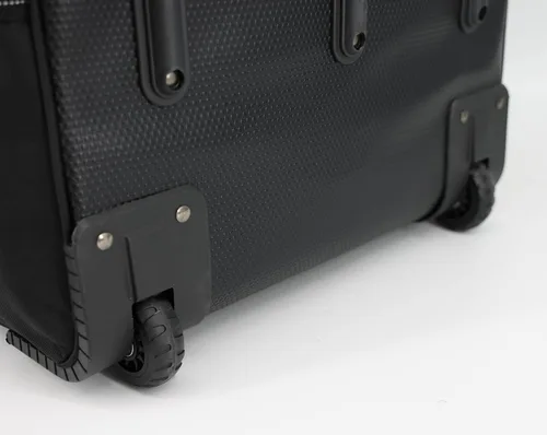 Vista 7 de Lightning X Premium - Bolsa de equipo de bomberos rodante con ruedas, mango retráctil, totalmente moldeada, 3 colores Negro