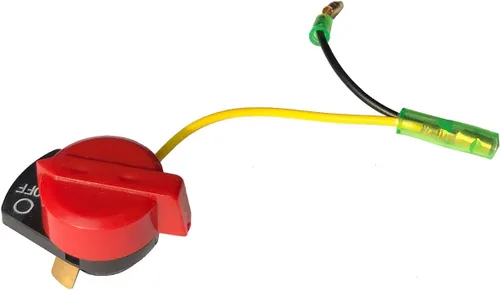 Vista 5 de Interruptor de parada del motor de encendido y apagado rojo de 3 piezas para Honda GX120 GX160 GX200 GX240 GX270 GX340 GX390 Re 36100-ZE1-015