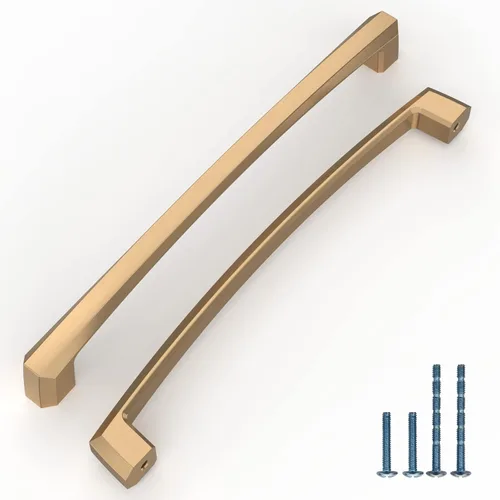Vista 8 de Paquete de 10 manijas de gabinete de cocina de 3 pulgadas (76mm) color latón envejecido, accesorios para cajones de gabinete de cocina, tiradores