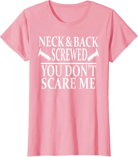 Vista 10 de Camiseta divertida para recuperación de cirugía de columna vertebral y cuello y espalda, Negro