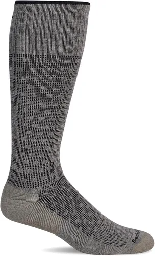 Vista 6 de Sockwell Calcetines de compresión graduados moderados Shadow Box para hombre Negro