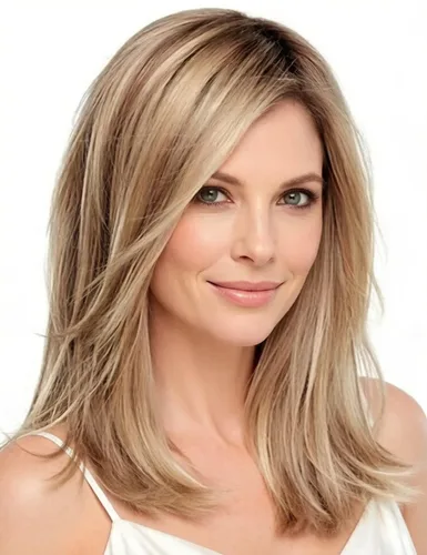 Vista 28 de TISHINING Pelucas rubias cortas en capas para mujeres blancas, longitud de la barbilla, color rubio ceniza, parte lateral, peluca Pixie Bob, cabello