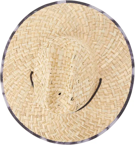 Vista 4 de Quiksilver Men's Outsider Lifeguard Wide Brim Beach Sun Straw Hat