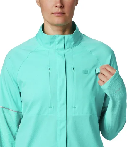 Vista 3 de Columbia Ultimate Catch Zero - Híbrido de manga larga para mujer, delfín, talla L