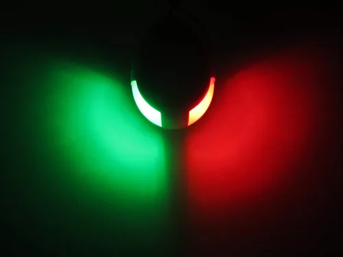 Vista 5 de BARCO MARINO ROJO Y VERDE ARCO LED NAVEGACIÓN LUZ IMPERMEABLE 12M BARCO MX