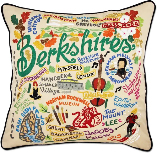 Vista 128 de Catstudio Portland (Oregon) - Almohada decorativa bordada