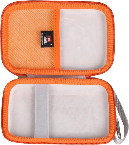 Vista 2 de FBLFOBELI Estuche rígido de EVA compatible con LaCie Rugged Mini 1 TB/ 2 TB/ 4 TB/ 5 TB disco duro externo HDD portátil (solo funda)