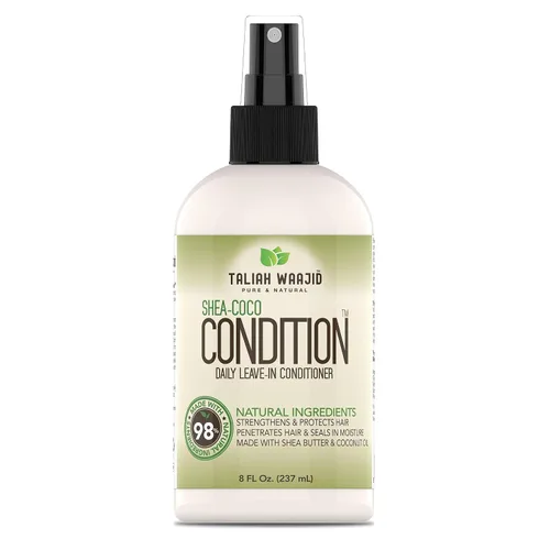Vista 4 de Taliah Waajid Shea Coco Daily Leave In Acondicionador 8oz